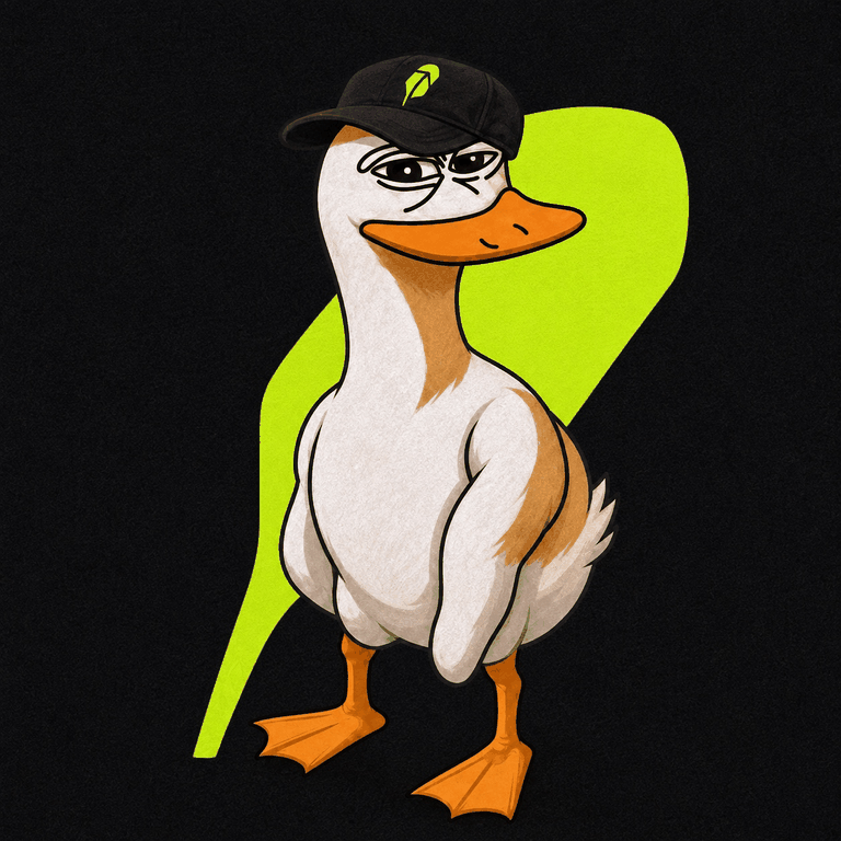 Cash Duck pixel character